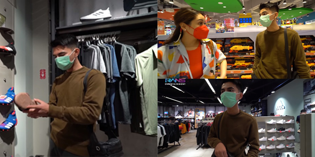 Now Already Successful, Here are 8 Moments of Dimas Ahmad Shopping at the Mall Accompanied by Nagita Slavina