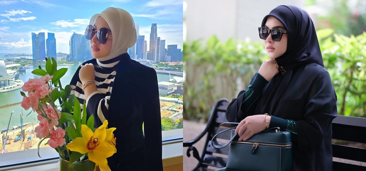 Now Announcing Pregnancy, 10 Photos of Syahrini's Ways to Hide the Bump for Months