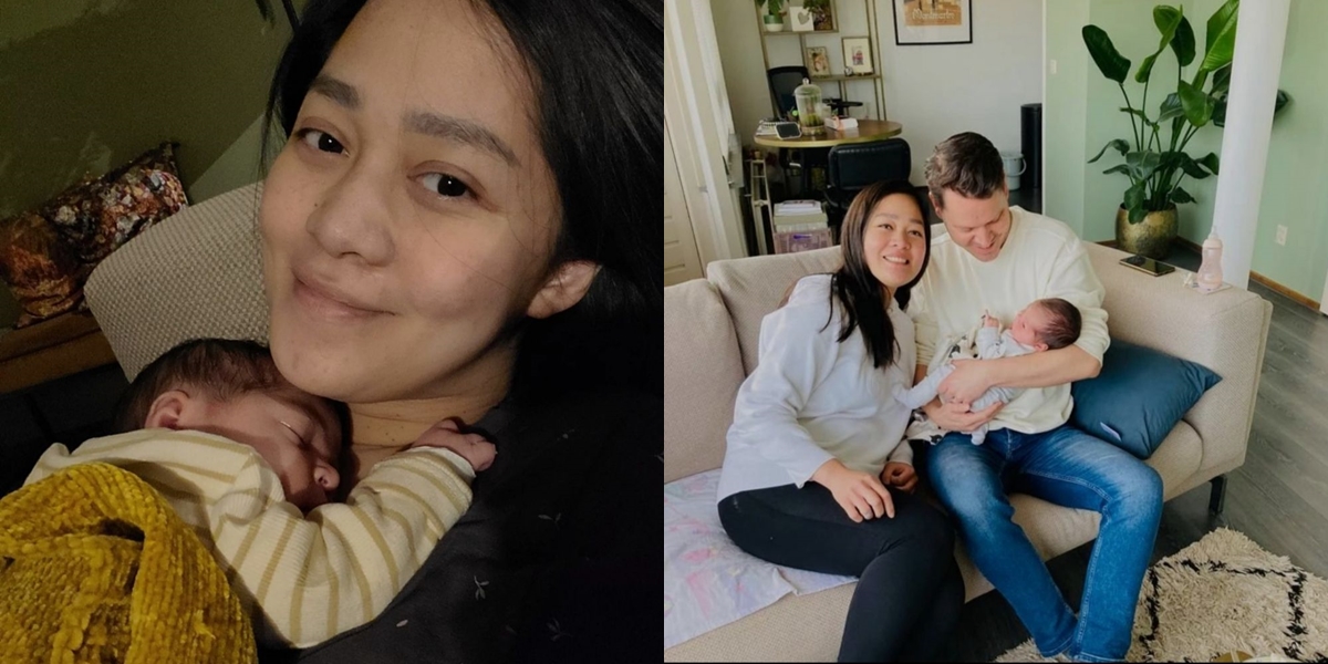 Now Living in the Netherlands After Marrying a Foreign Husband, Check out 8 Pictures of Gracia Indri's Affection When Taking Care of Her Baby