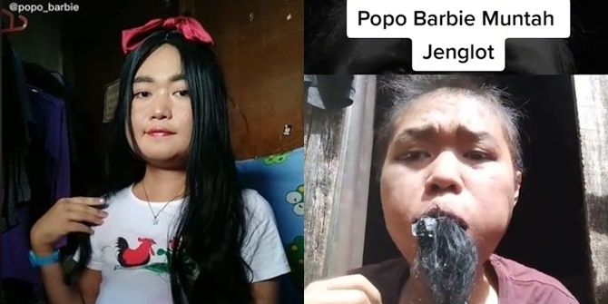 The Story of Popo Barbie, a Male TikToker and YouTuber, Who Claims to Have a Strange Illness and Becomes the Wife of a Jenglot