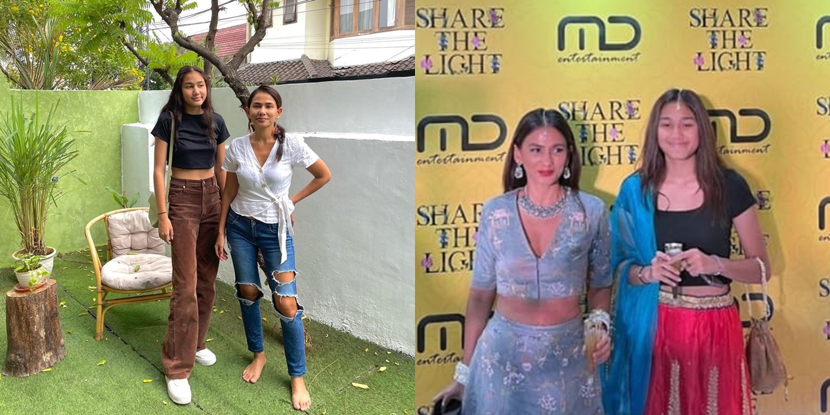 Compact Like a Pair of Indian Girls, Here are 8 Beautiful Photos of Nova Eliza and Her Daughter who Look Like Models When Attending Diwali - They Have Come a Long Way