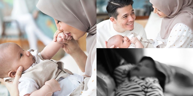 Compact and Adorable, Check Out 8 Photoshoot Portraits of Zaskia Sungkar, Irwansyah, and Baby Ukkasya