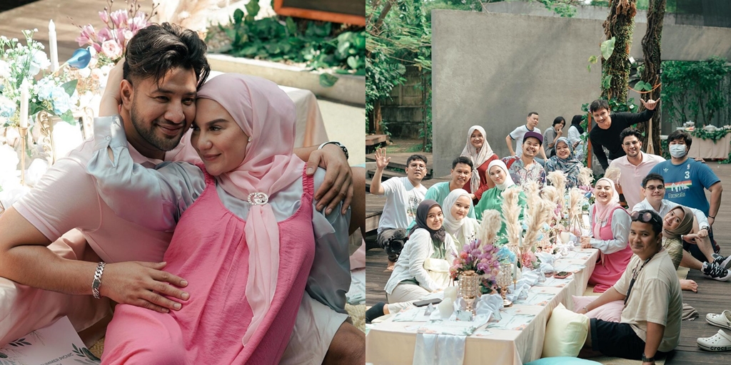 Compact and Fun, Portraits of Irish Bella and Ammar Zoni Celebrate Summer Party with Family - Held by the Poolside and Super Funny