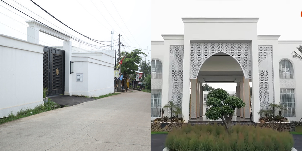 Contrasting with its Luxurious Interior, 8 Photos of the Surrounding Environment of Ustaz Solmed's House in a Residential Area