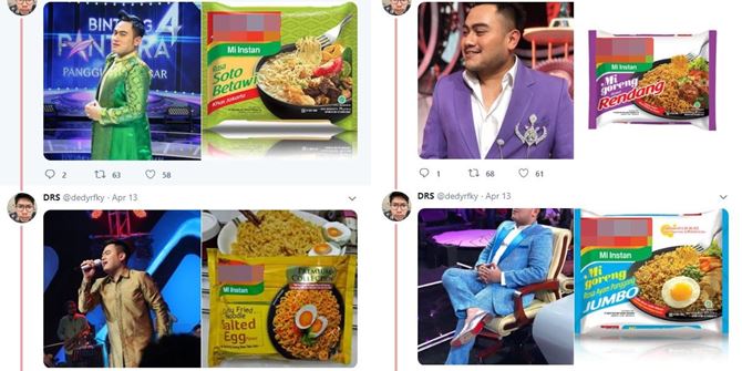 Funny Netizens Compare Photos of Nassar & Instant Noodles, Very Intentional!