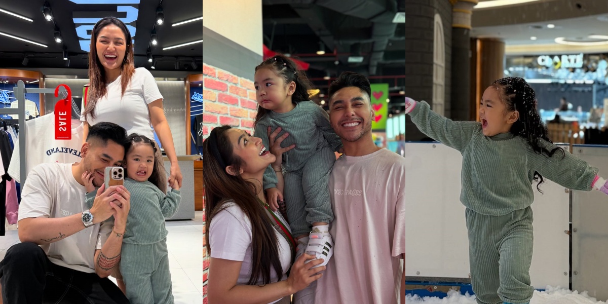 Krisjiana Only Has One Day Off, 8 Photos of Xarena, Siti Badriah's Child, Having So Much Fun at the Mall