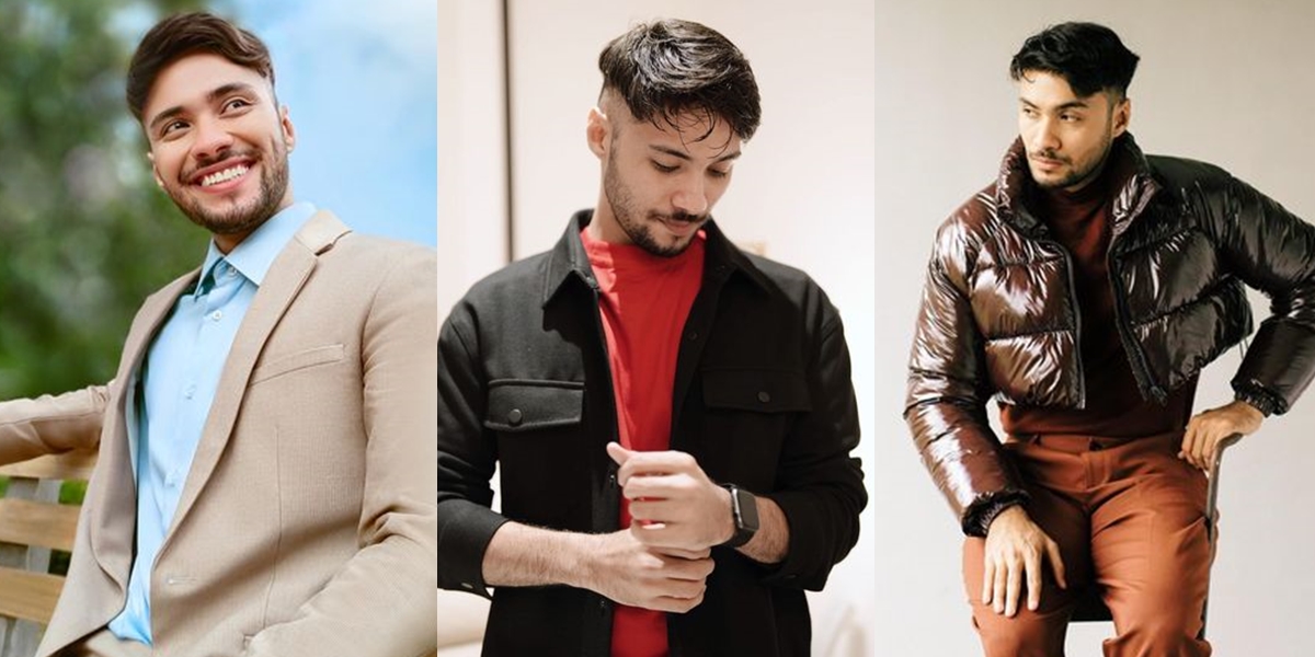 Collection of OOTD Refal Hady Showcasing Handsome Charms, His Beard Becomes a Distinctive Feature of the Ideal Man of Today!