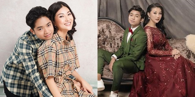 Collection of Betrand Peto and Sarwendah's Photoshoot, Mother-Son Duo Show Off Stylish Looks - Their Closeness Led to the Release of a Duet Song