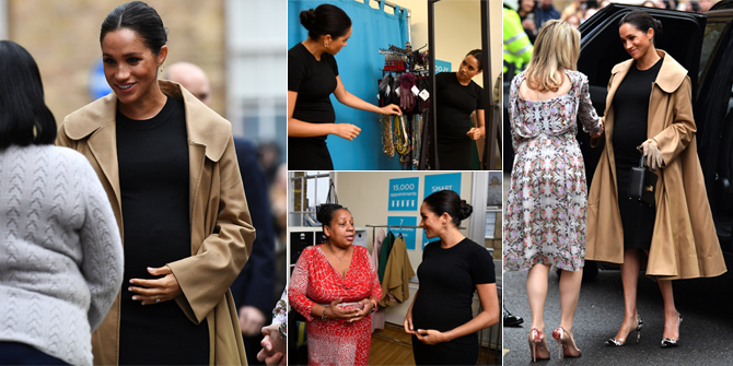 First Visit 2019, Meghan Markle's Baby Bump Distracts Attention