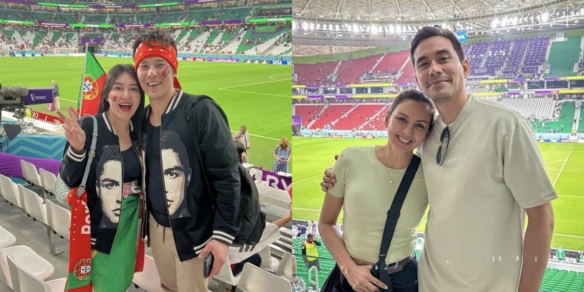 Less Exciting Watching from the Screen, These 8 Celebrities Fly Directly to Qatar to Watch the 2022 World Cup!