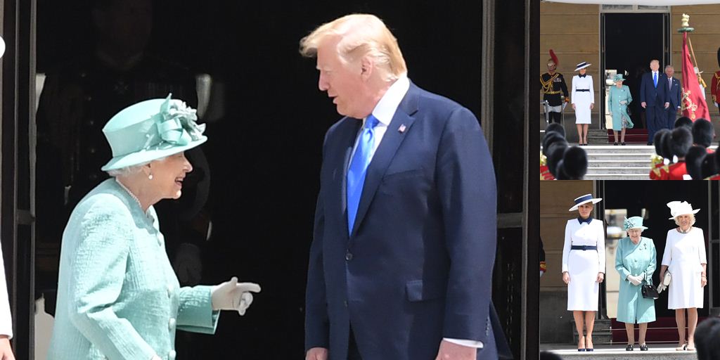 Visit England, Donald Trump Meets Queen Elizabeth