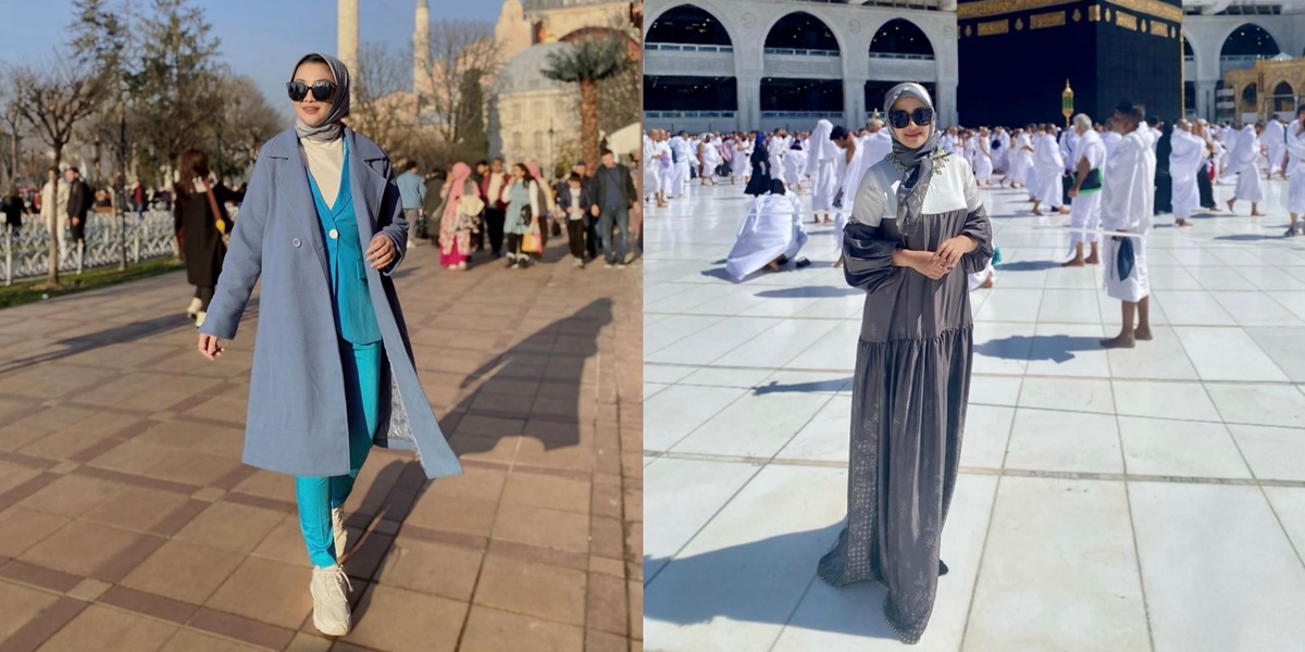 8 Photos of Fitri Carlina who Often Appears with Hijab - Her Style Can Be an Inspiration for Eid Outfits