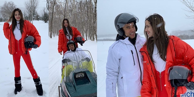 Continue Vacation to Hokkaido, Nia Ramadhani - Ardie Bakrie Romantic