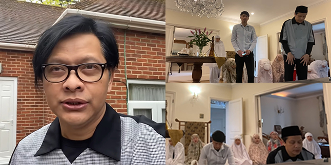 Lebaran in England, Here are 8 Photos of Armannd Maulana as the Imam of Eid Prayer at the Indonesian Embassy