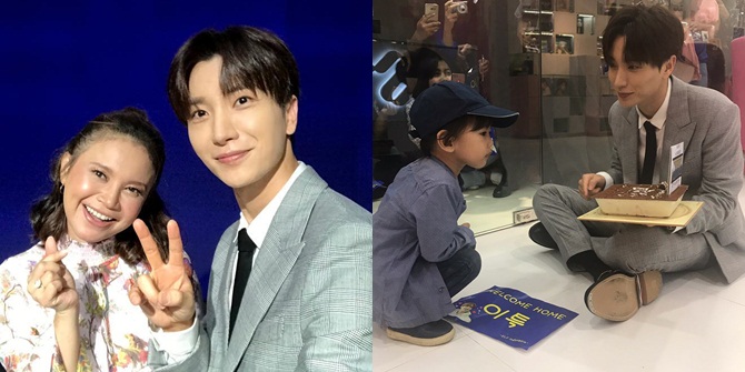 Leeteuk Selfie With Rossa, Indonesia Feels Like a Second Home