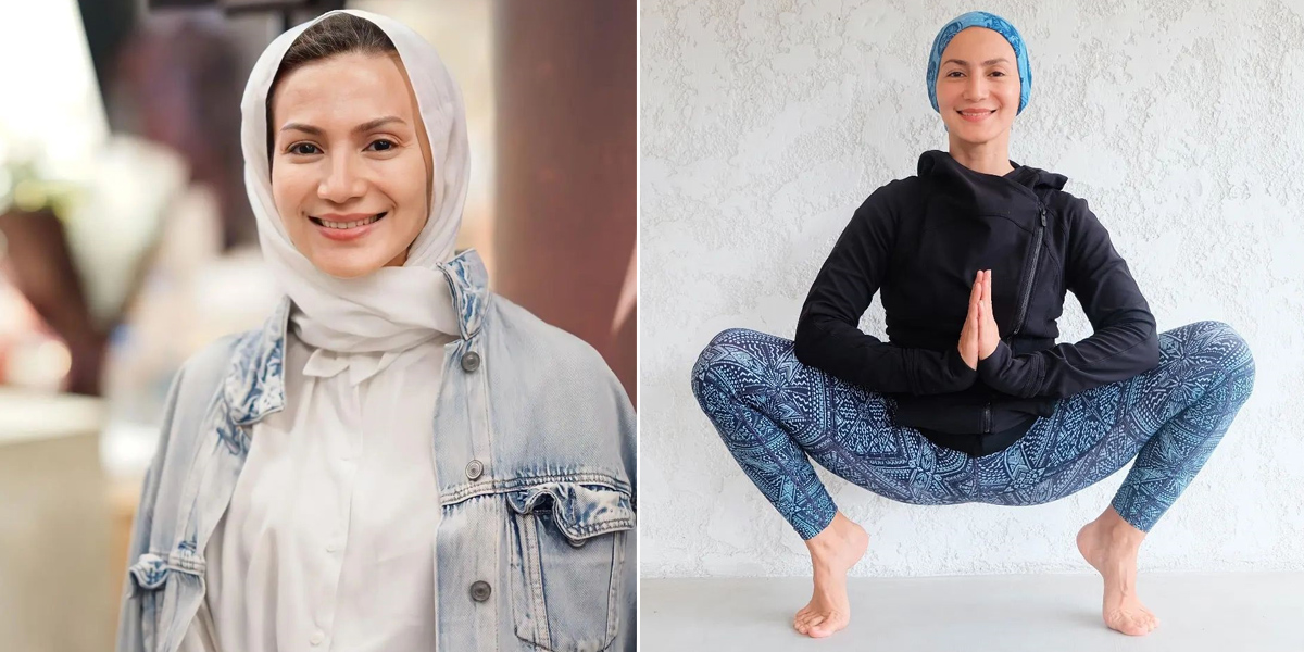 Very Flexible, Wanda Hamidah's Yoga Poses That Successfully Caught Netizens' Attention