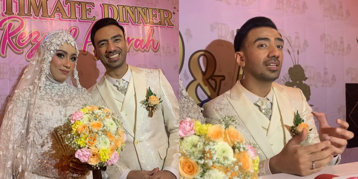 After Being Single, Here are 8 Moments of Reza Zakarya Telling the Story of Meeting His Beloved Wife Until They Finally Got Married