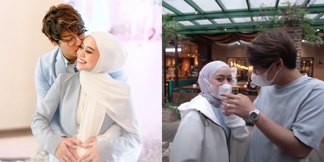 Lesti Pregnant with First Child, 8 Photos of Rizky Billar Being a Alert Husband - Always Accompanying and Fulfilling Wife's Wishes