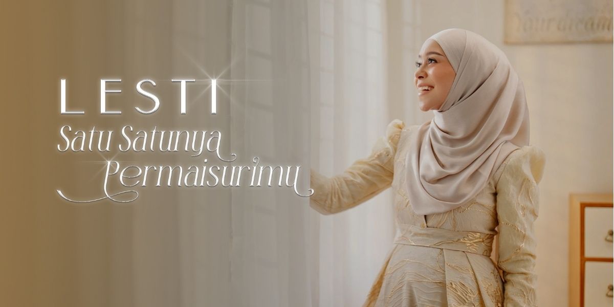 Portrait of Lesti Kejora Releasing a New Song, 'The Only Empress for You,' Created by Rizky Billar