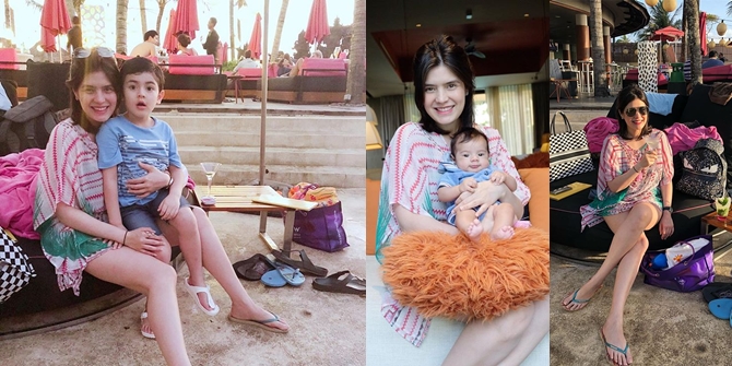 End of Year Vacation by Carissa Putri, Bringing Two Children to Enjoy Bali