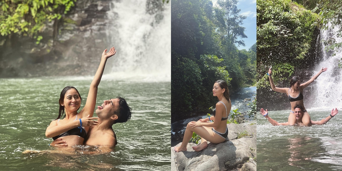 Vacationing with Husband to Waterfall, Laura Theux Hot in Bikini - Netizens: Why No Shame?