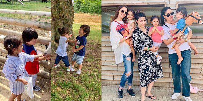 Holiday in England, Taimur Ali Khan Has Fun with Friends and Cousins