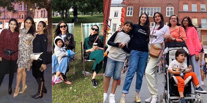 Kareena and Karisma Kapoor's Family Vacation, Fun in London!