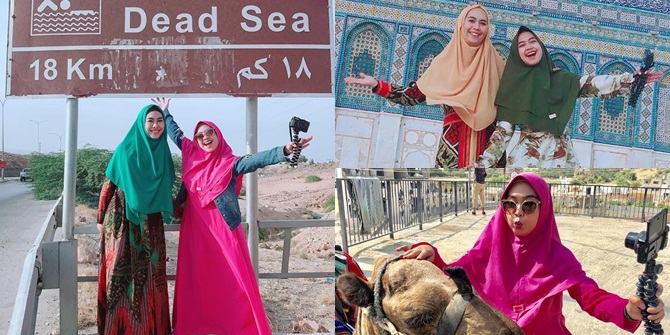 Ria Ricis's Vacation in Palestine, Riding Camels - Visiting the Dead Sea