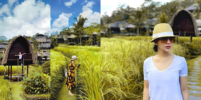 Short Vacation, Syahrini - Reino Barack Romantic Together in Ubud