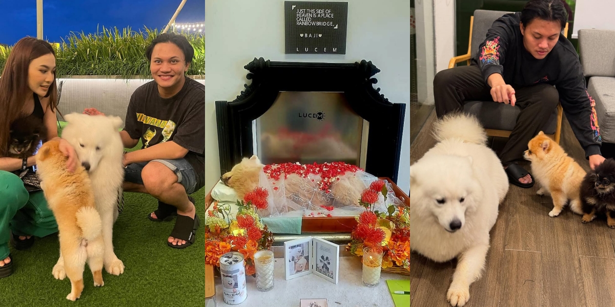 Mahalini is in mourning, beloved pet dog passes away - Holds Funeral as a Form of Final Farewell