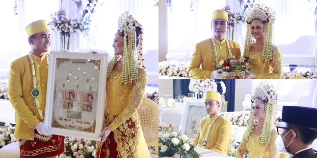 The Magnificence of Being in the Spotlight, Here are 8 Moments of Lutfi Agizal and Nadya Indry's Wedding - Attended by Politicians