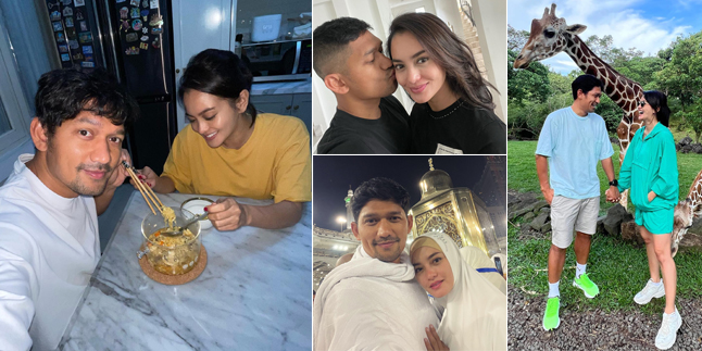 Eating a Bowl of Noodles Together - Traveling Hobby Together, Peek at the Romantic Portraits of Ibnu Jamil and Ririn Ekawati that Always Make Netizens Baper