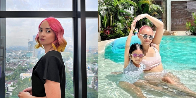 Looking Even More Beautiful as a Single Parent for Her Four Children, Here are 7 Photos of Joanna Alexandra Showing off Her Smooth Back - Her Tattoos are the Highlight