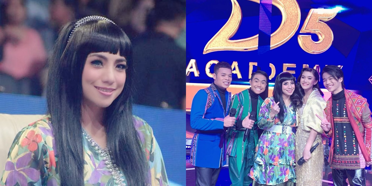 More Beautiful, Portrait of Siti Rahmawati as a Judge on D'Academy 5 - Her Smile is Addictive