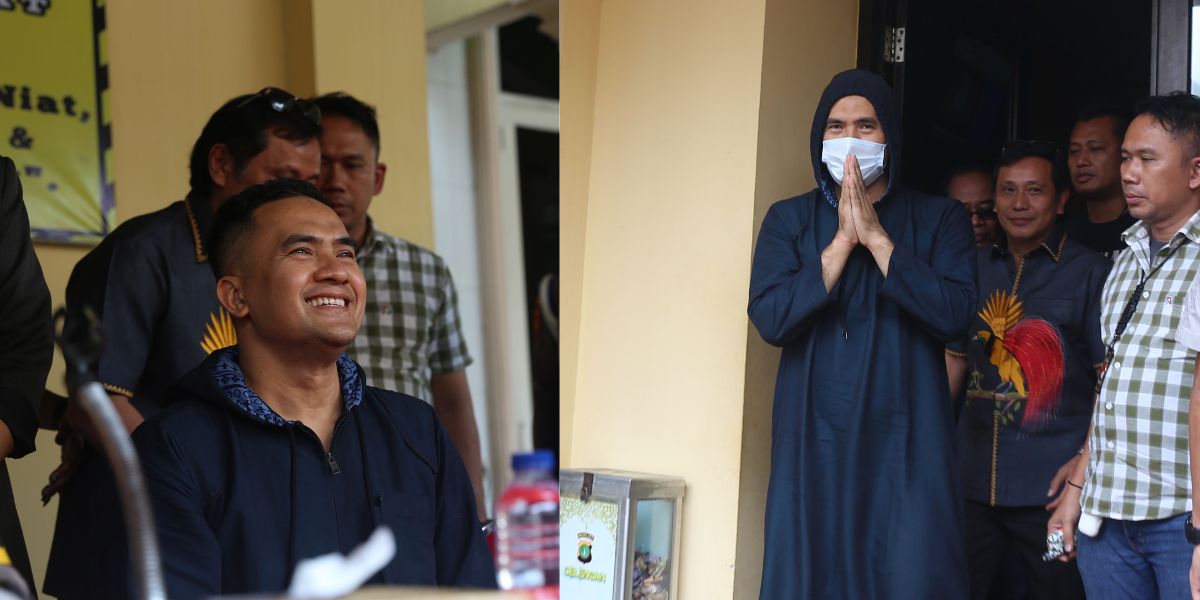 Getting Handsome, 8 Portraits of Saipul Jamil's Condition After Three Days of Staying at the Police Office