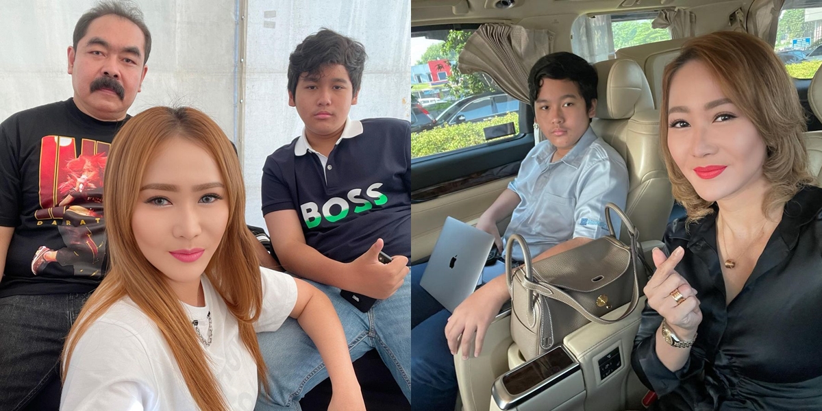 Getting Handsome, Here's a Picture of Ivan Putra, Inul Daratista's Only Child, and Adam Suseno Who is Growing Up - Wants to be a Doctor and is Prayed for to Come True