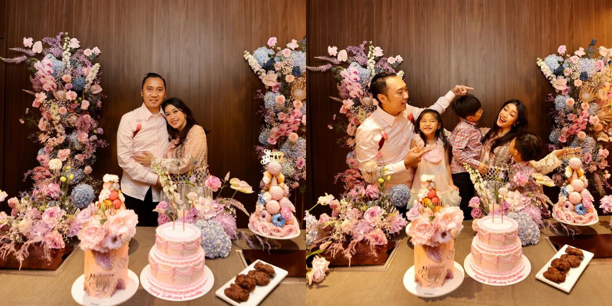More Stunning at 36 Years Old, Here are 8 Photos of Aliya Rajasa's Birthday Celebration, Ibas Yudhoyono's Wife - Can't Wait for the Arrival of Their 4th Child