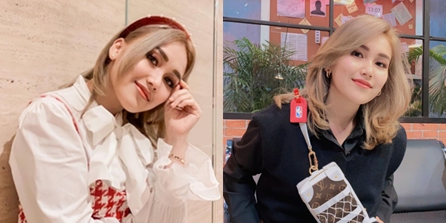 More Resembling Korean Idol, 9 Newest Photos of Ayu Ting Ting with Blonde Hair - Happy to be Called Ryujin Itzy's Twin