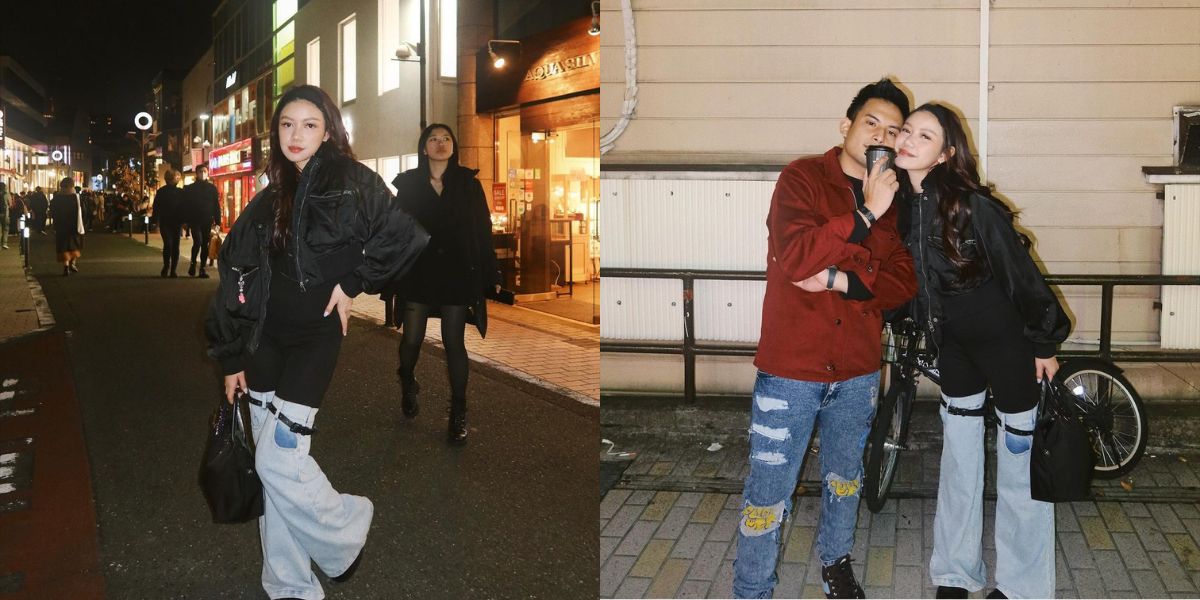 More Often Showing Affection, 8 Photos of Okin Inviting Girlfriend on Vacation to Japan