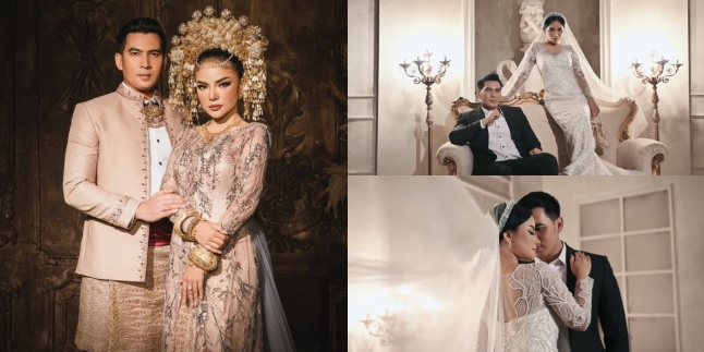 Getting More Serious After Breaking Up, 11 Photos of Dinar Candy and Ridho Illahi's Prewedding - Astonishing with Minang Suntiang