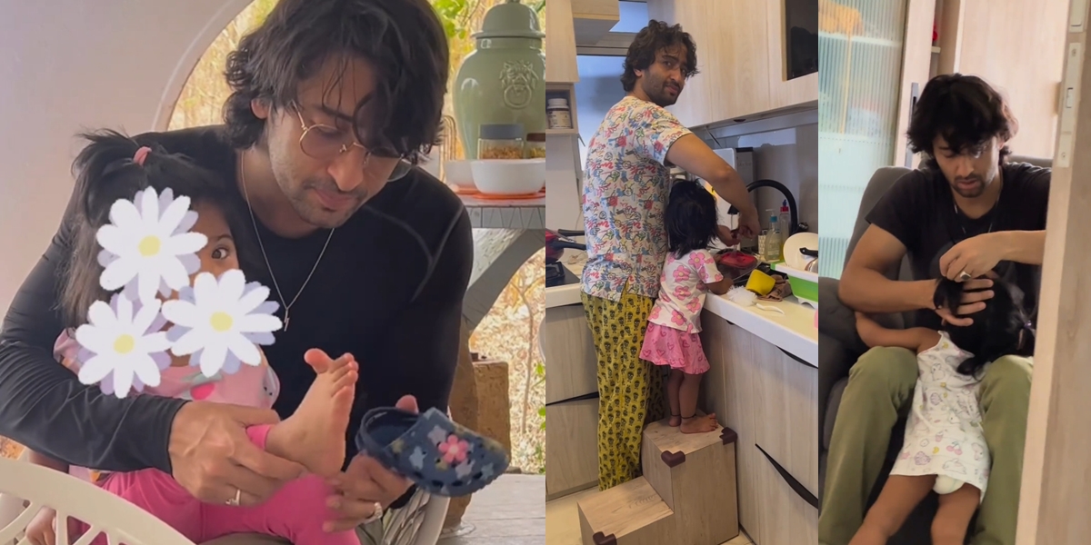 The Sweetness of Shaheer Sheikh's Closeness with His Daughter, the Ideal Father - Flood of Praise