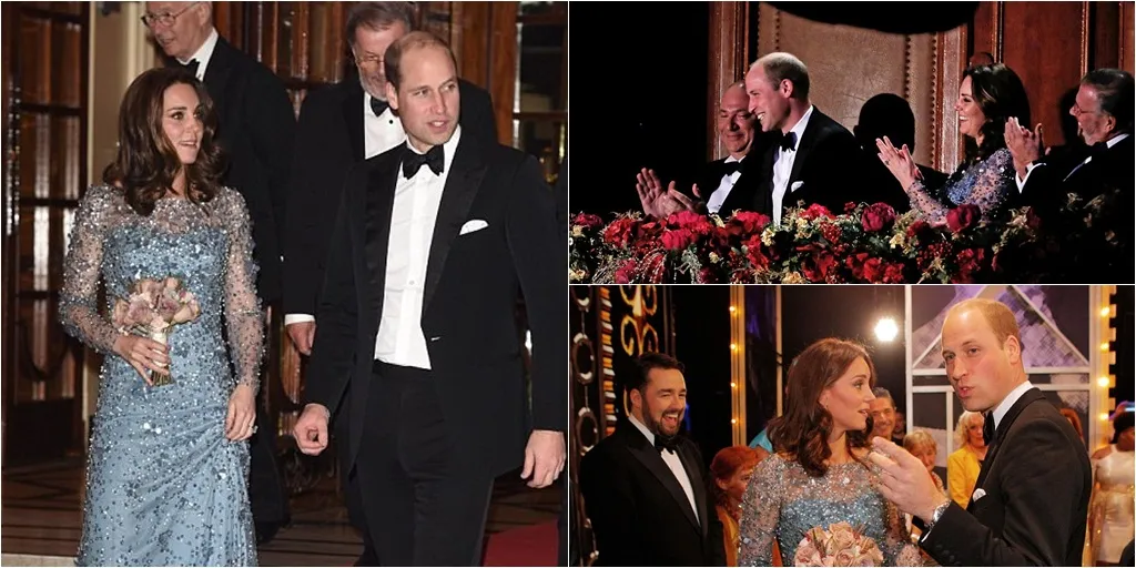 Manisnya Kencan Kate Middleton & Pangeran William, Nonton Komedi
