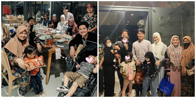 Still Maintaining Silaturahmi, Here are 7 Portraits of Zikri Daulay Breaking Fast with Family and Ex-Wife