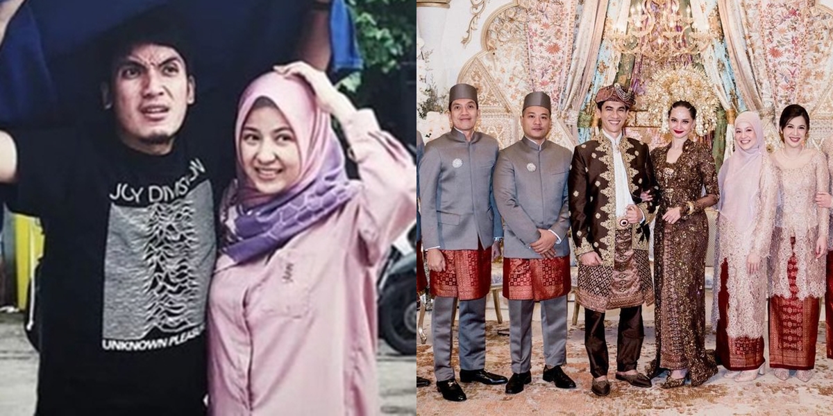 Still Tagging His Wife, Portrait of Desta and Natasha Rizky who Attend Enzy Storia's Wedding - Wished to Stay Together by Netizens