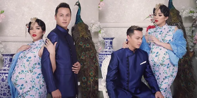MATERNITY SHOOT, USSY & ANDHIKA POSE ALA CHINESE SAMPAI 