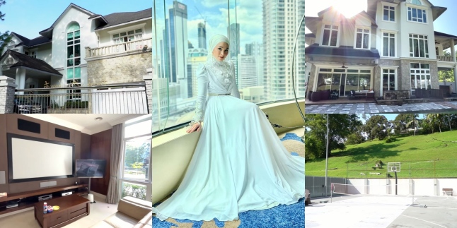 Mega Mansion! 15 Detailed Photos of Tya Arifin's Luxurious House, Siti Nurhaliza's Daughter-in-Law in Malaysia, Complete with a Private Cinema - Sports Field in the Backyard