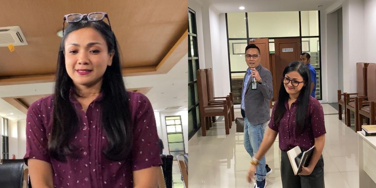 Heating Up! 10 Photos of Nirina Zubir Engaging in a Verbal Argument with the Former ART's Lawyer After the Trial