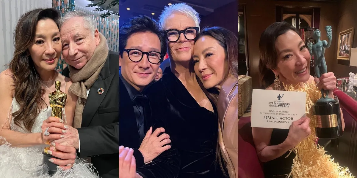 Winning Best Actress Oscars 2023, 10 Beautiful Photos of Michelle Yeoh ...