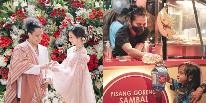 Married Without Mother's Blessing, Here are 7 Beautiful Photos of Indah Permatasari Selling Fried Bananas with Her Husband - Previously Wore Hijab and Was Called Similar to Shireen Sungkar