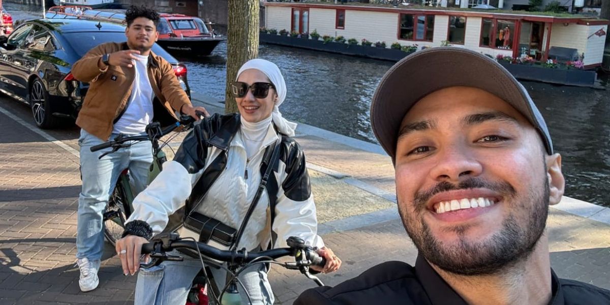 Enjoying the Beauty of European Nature, Sneak Peek at 8 Pictures of Refal Hady and His Brother's Fun Vacation!
